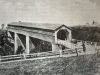 Ancien pont (Kelly) surplombant le ruisseau Leblanc.