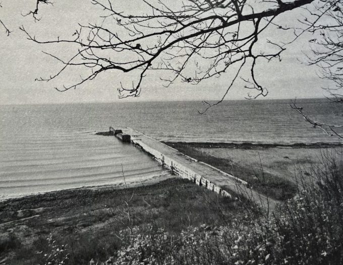 Quai du village.
