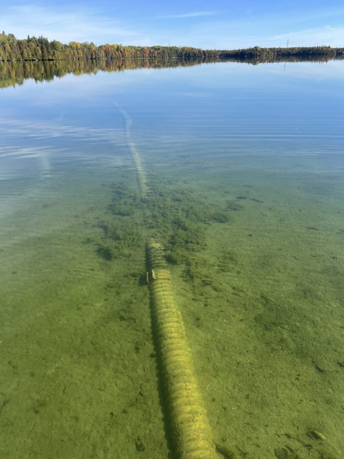 Deuxième lac rencontré (vue à l'est)